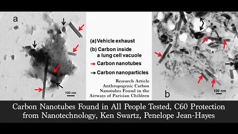 Carbon Nano-tubes Found in All People Tested, Possibly All Biological Life, Listen to This, Latest