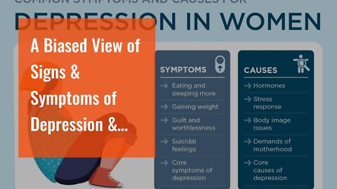 A Biased View of Signs & Symptoms of Depression & Anxiety - Aetna