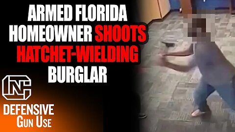 Armed Florida Homeowner Shoots Hatchet-Wielding Burglar