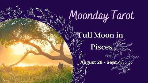 Moonday Tarot - Full Moon in Pisces