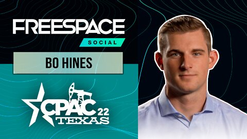 Bo Hines, Republican Nominee for North Carolina's 13th Congressional District joins FreeSpace @ CPAC