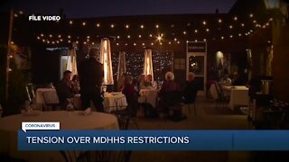 Tension over MDHHS restrictions