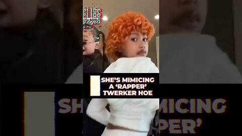 Kanye and Kim’s daughter is on TikTok mimicking a rapper that uses sex to sell Ice Spice #shorts