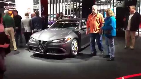The 2017 Alfa Romeo Giulia Quadrifoglio - The best car at the 2016 Detroit NAIAS auto show
