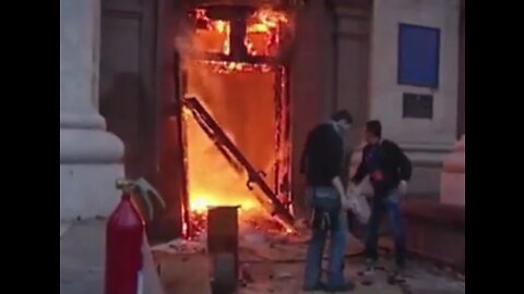 オデッサで人々が焼き殺される(ウクライナ）