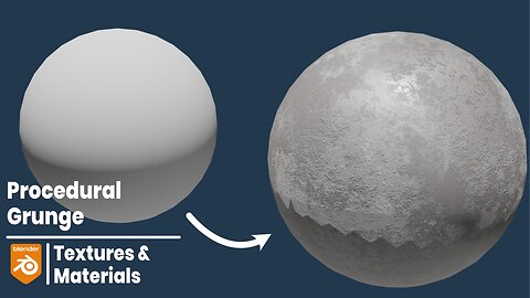 Making a procedural grunge material | Blender 4.0.2 [UPDATED]