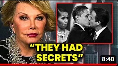 Was Joan Rivers Sacrificed After She Exposed Barack Obama Being Gay?