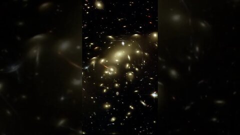 Exploring the Depths of the Universe with Gravitational Lensing #shorts #space