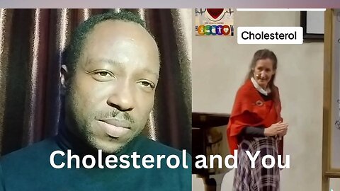 CHOLESTEROL AND YOU. GET YOUR HEALTH BACK IN PLACE SO YOU HAVE YOUR LIFE BACK AND BE IN CONTROL