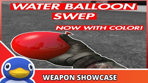 Water Balloon SWEP (GMOD Weapon Showcase)