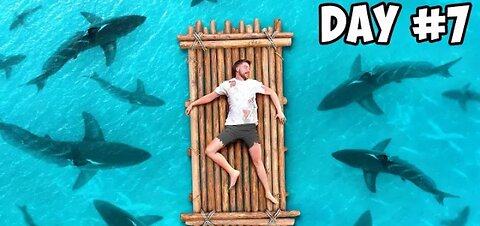 7 days Stranded at sea | Mr beast challenge video