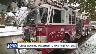 Shortage of firefighter applicants leads to five city collaboration