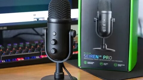 New microphone unboxing - Razer Seiren v2 Pro