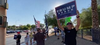 Hundreds protest Nevada mail-in ballot law amid unfounded voter fraud claims