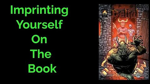 Imprinting Yourself On The Book #belial #comics #kickstarter #indycomics #selfpublishing