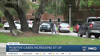 University of Florida sees increase in cases