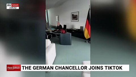German Chancellor Olaf Scholz joins TikTok posting this cringe video
