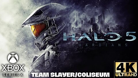 Halo 5: Guardians Gameplay | Team Slayer on Coliseum | Xbox Series X|S | 4K (No Commentary Gaming)