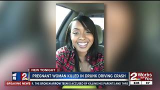 Pregnant woman killed by suspected drunk driver