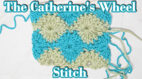 How to Crochet the Cathrine's Wheel Stitch aka the Harlequin Stitch