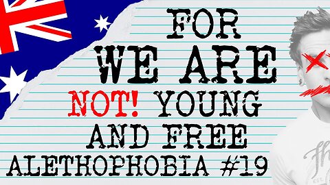 AUSTRALIAN'S DON'T WANT FREEDOM #australia #auspol #alethophobia