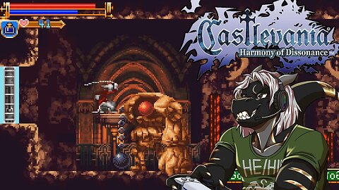 Castlevania Harmony of Dissonance › Detonado 04 Vencendo o Golem nas cavernas luminosas