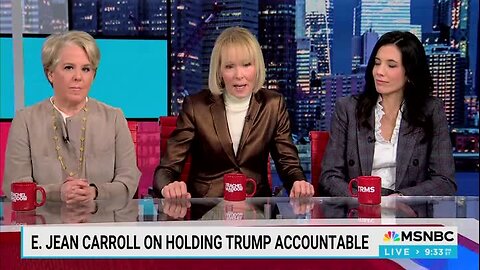 E. Jean Carroll Tells Maddow ‘We’ll Go Shopping’ with Trump’s Money, Her Lawyer Interjects ‘That’s a Joke’
