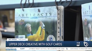 Upper Deck release golf trading cards