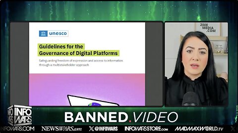 Maria Zeee on Infowars - UN Publishes Goal for Worldwide Censorship & Transhumanism Agenda Link