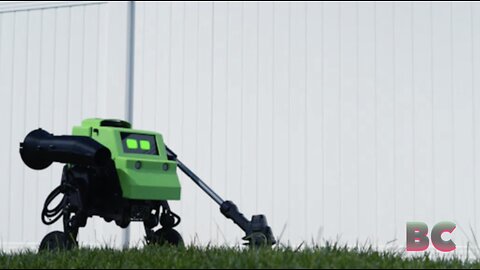 Robotics company debuts new landscaping robot