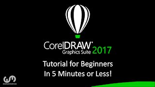 Coreldraw Tutorial for Beginners in 5 Minutes or Less