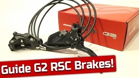 Improved 4 Piston Performance SRAM G2 RSC Hydraulic Disc Brakes Feature Review and Weight
