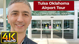 Tulsa Oklahoma (TUL) Airport Tour - Prepare for Flying (4k UHD)