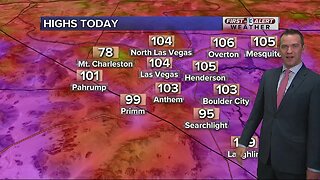 13 First Alert Las Vegas weather updated July 2nd morning