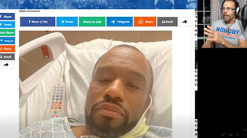 Liberal CNN Commentator Marc Lamont Hill Gets Blood Clots AFTER the Jab and Criticizing Anti-Vaxxers