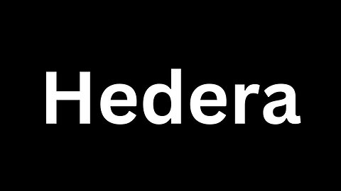 Hedera The 3rd generation public ledger