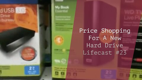 Price Shopping For A New Hard Drive | Lifecast #23