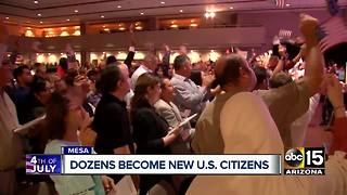 Dozens become U.S citizens at Mesa naturalization ceremony
