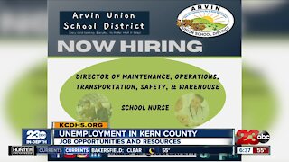 Job opportunities in Kern County as the unemployment rate remains high