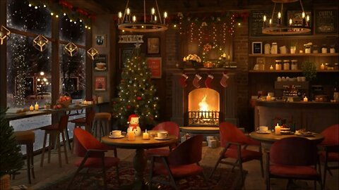 21A ᴴᴰ | JAZZ MUSIC CAFETERÍA | WINTER HOLIDAY AMBIENCE | S A N C T U A R Y A N S