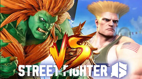 Blanka SF2 Classic Vs Guile Street Fighter 6 VERSUS