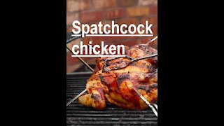 How to spatchcock a chicken and prepare it for BBQ