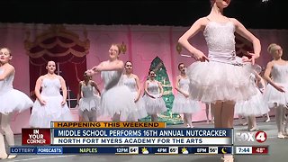 Students at North Fort Myers Academy for the Arts perform two act ballet, The Nutcracker