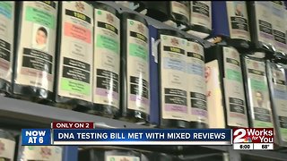 DNA testing bill met with mixed reviews