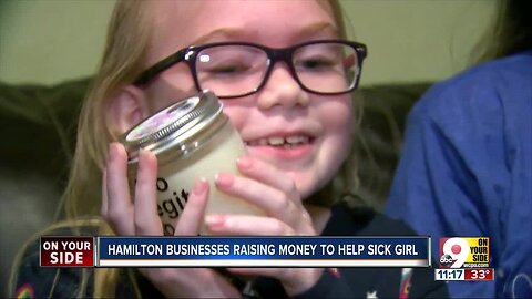 Hamilton businesses raise money for 8-year-old's cancer treatment