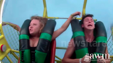 Girl Posts Hilarious Video From Carnival Ride, Gives Her 15 Minutes Of Fame