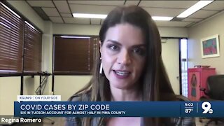 Six ZIP codes in Tucson, half of COVID cases in Pima County