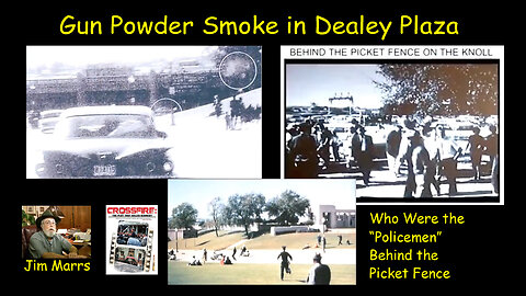 Gun Powder Smoke in Dealey Plaza