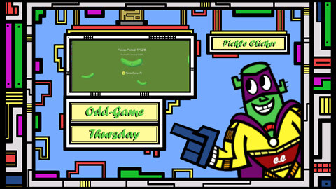 ODD-GAME THURSDAY! - I FOUND A PICKLE GAME? - PICKLE CLICKER - [#STEAM GAME]
