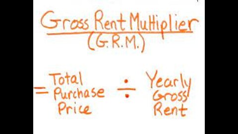 Gross Rent Multiplier, What It Means For Us As Investors